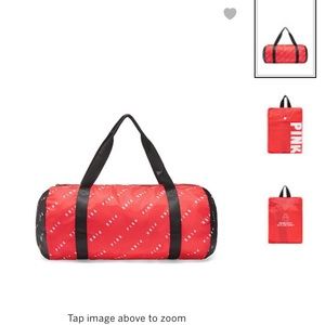 VS Pink Duffel Bag